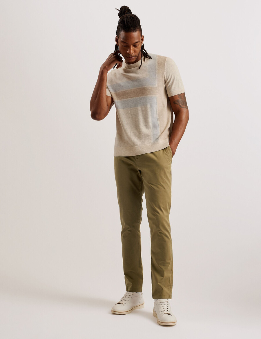 haydae - calça chino slim fit