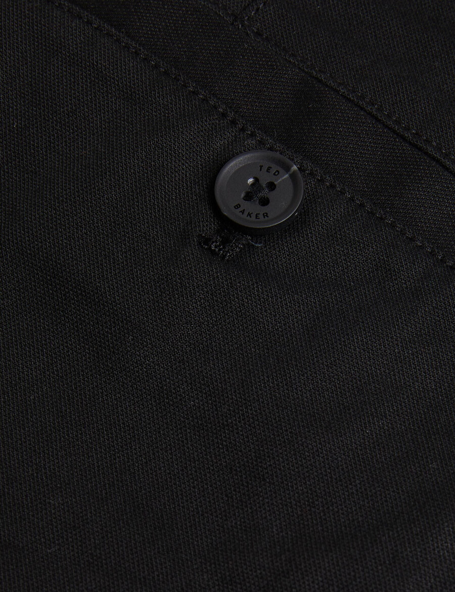 haybrn - calça chino texturizada de corte regular