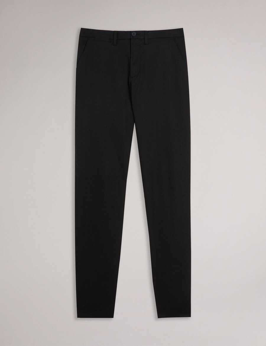 haybrn - calça chino texturizada de corte regular