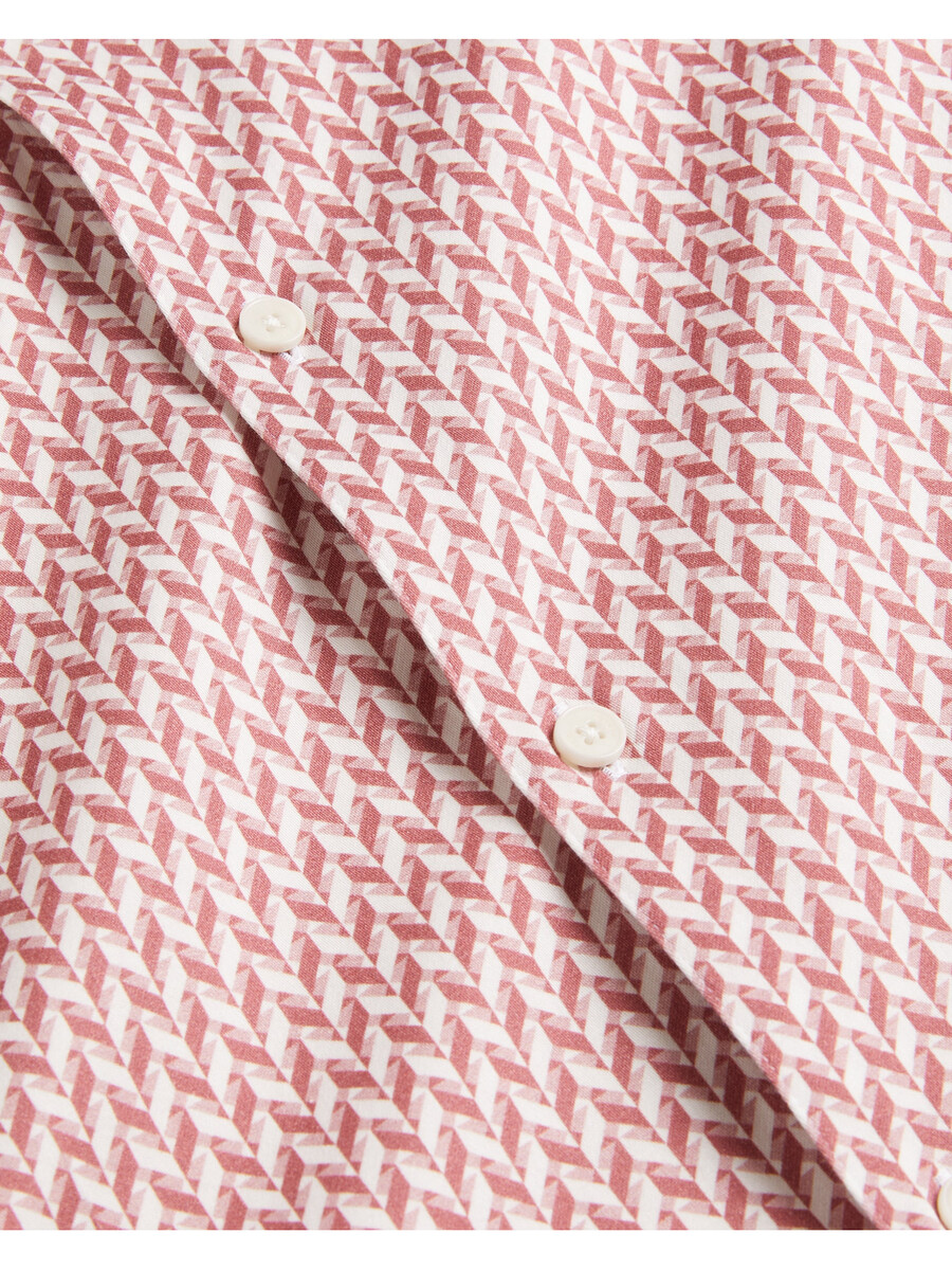 lacesho - camisa de manga curta com estampa geométrica