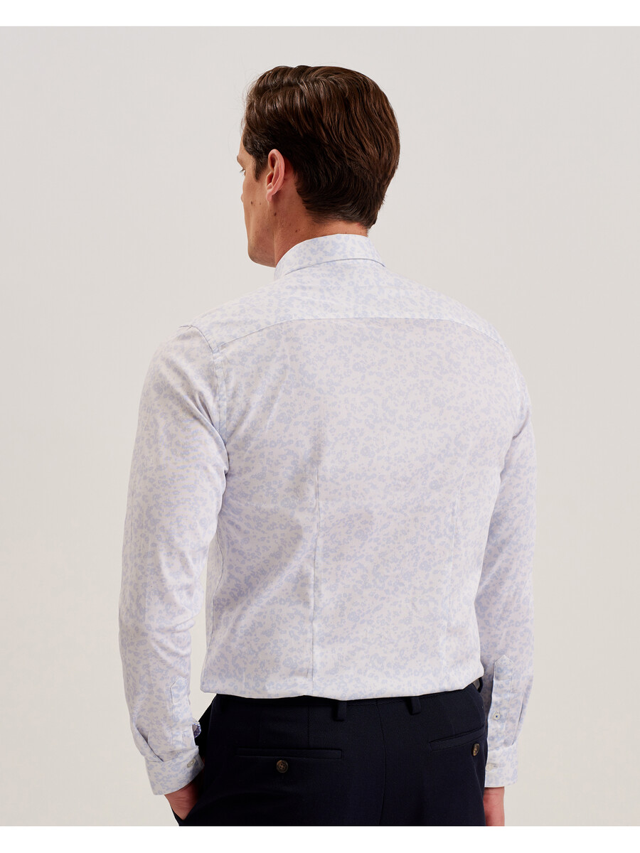 lovelad - camisa de manga comprida com estampa floral delicada