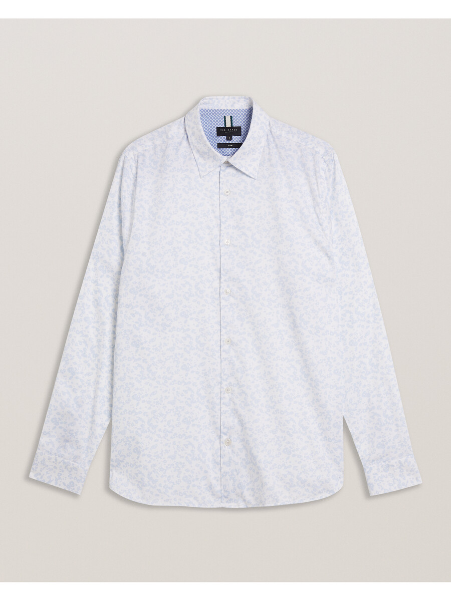 lovelad - camisa de manga comprida com estampa floral delicada