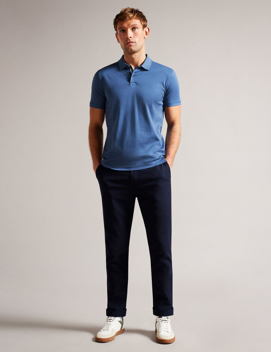 zeiter - polo slim fit puro algodão