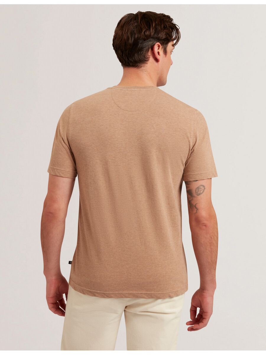 tywinn - camiseta clássica de algodão com gola redonda
