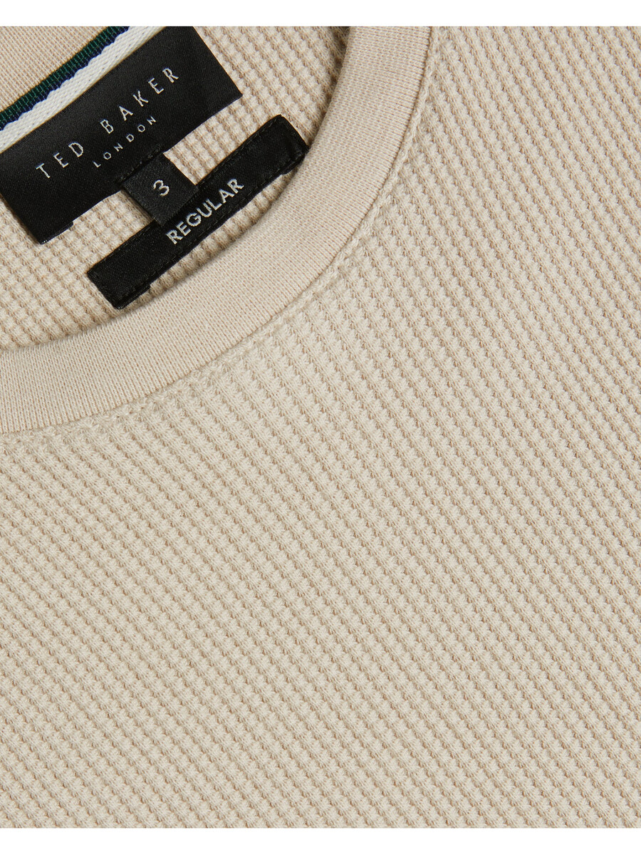 frute - camiseta de manga curta com textura regular