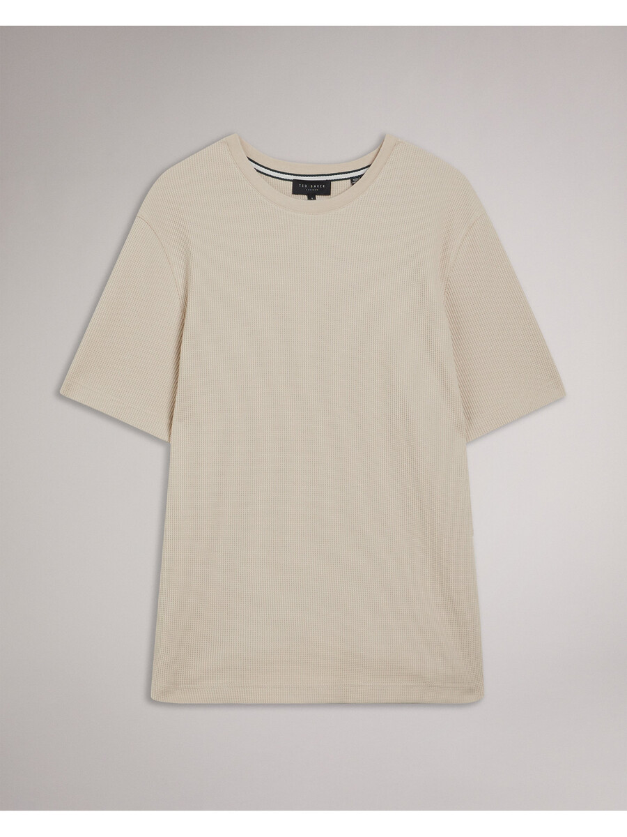 frute - camiseta de manga curta com textura regular