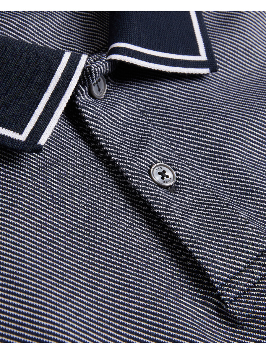 helta - polo slim fit manga curta