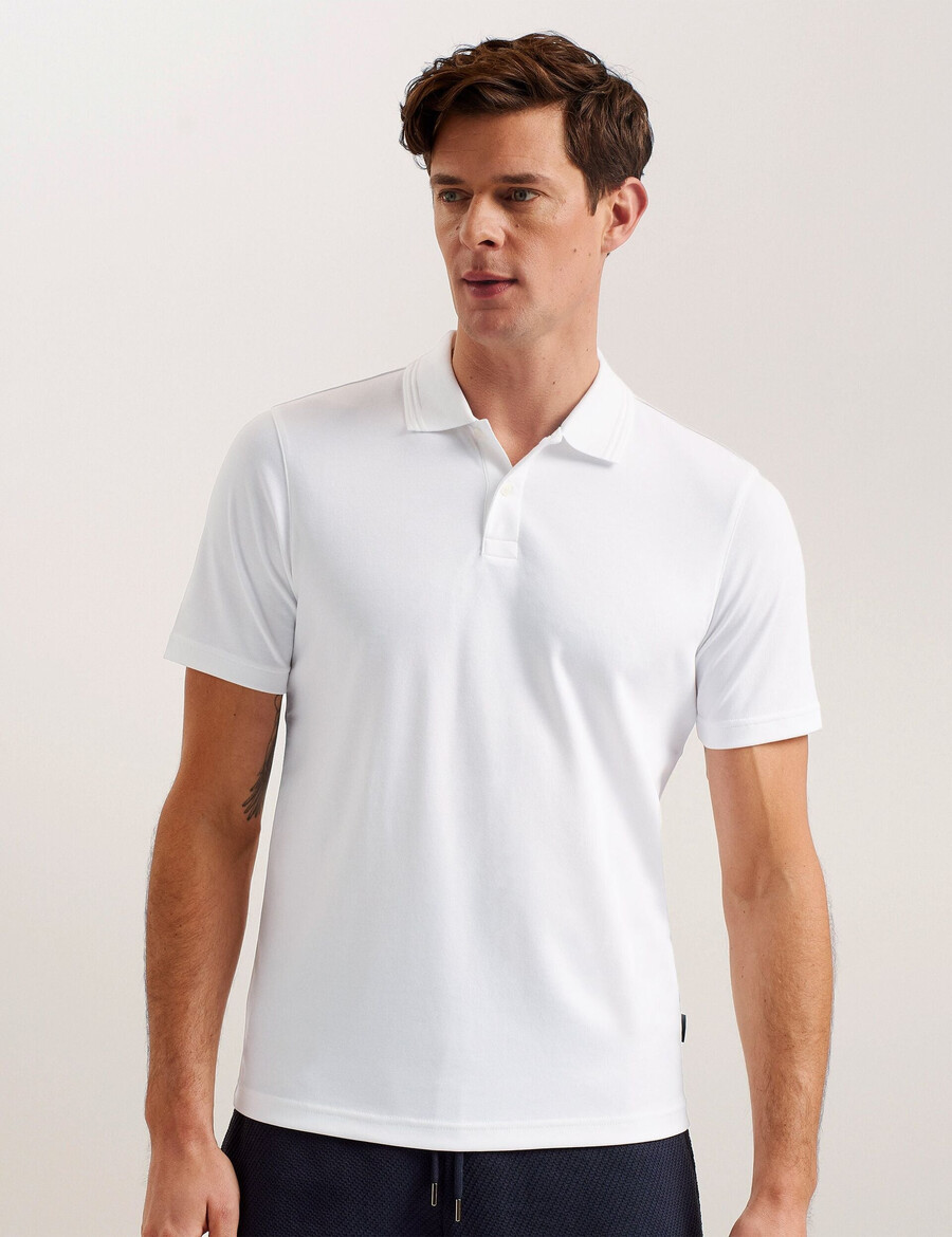 galdon - polo regular fit manga curta