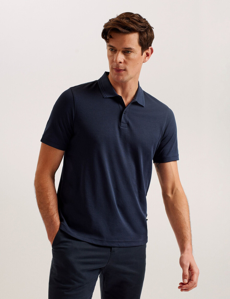 galdon - polo regular fit manga curta