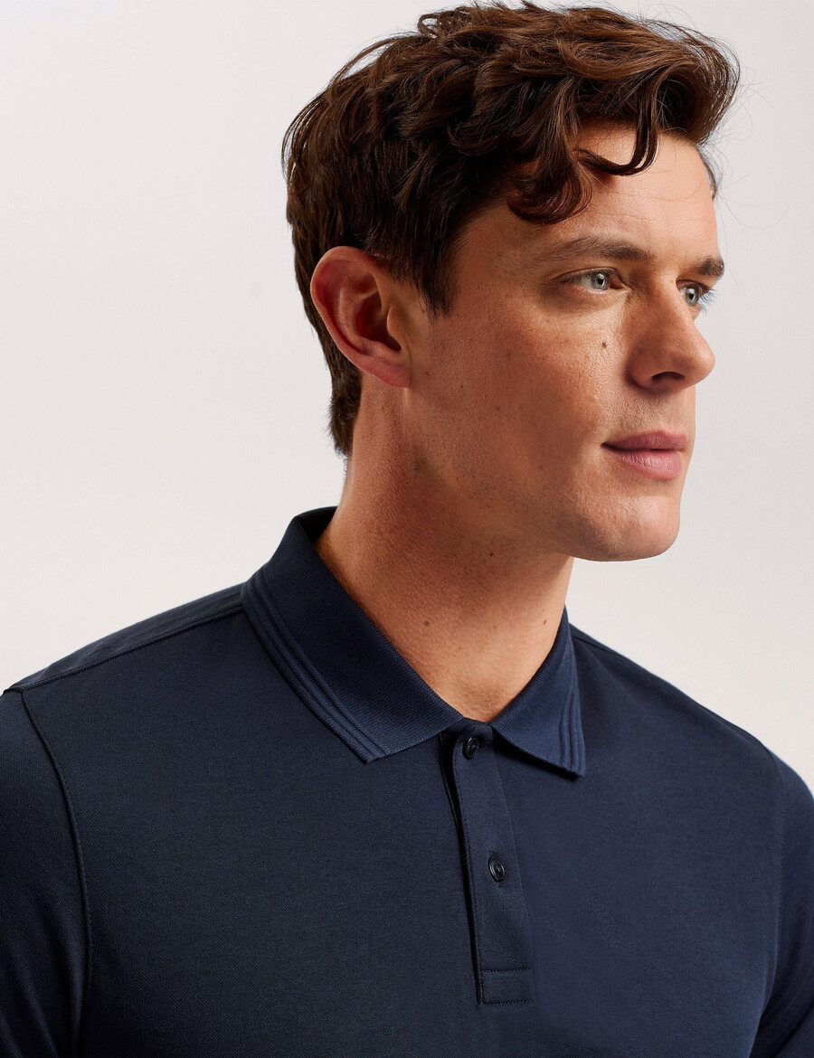 galdon - polo regular fit manga curta