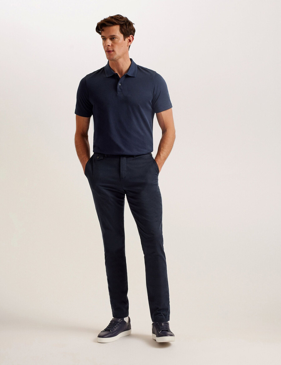 galdon - polo regular fit manga curta