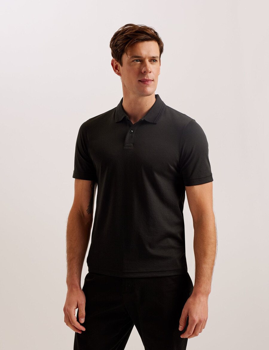 galdon - polo regular fit manga curta