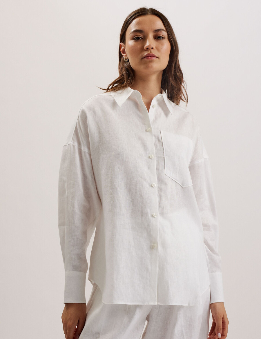 toloca - camisa de linho oversized